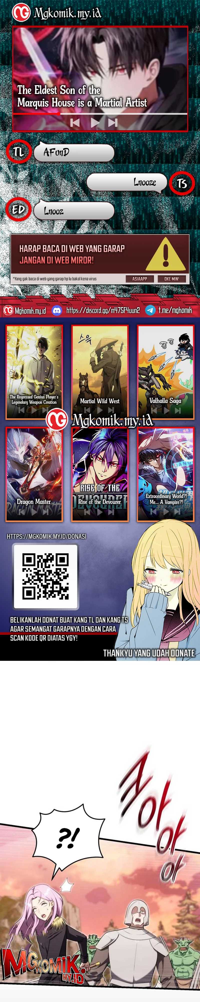 The Eldest Son of the Marquis House is a Martial Artist Chapter 16 Image 0