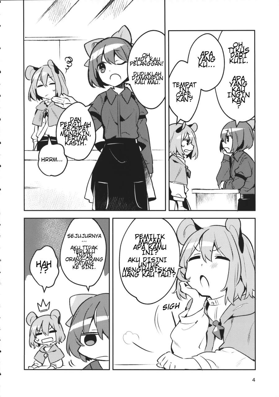 Touhou – Nazrin and the Red-Color Cafe (Doujinshi) Chapter 00 Image 4