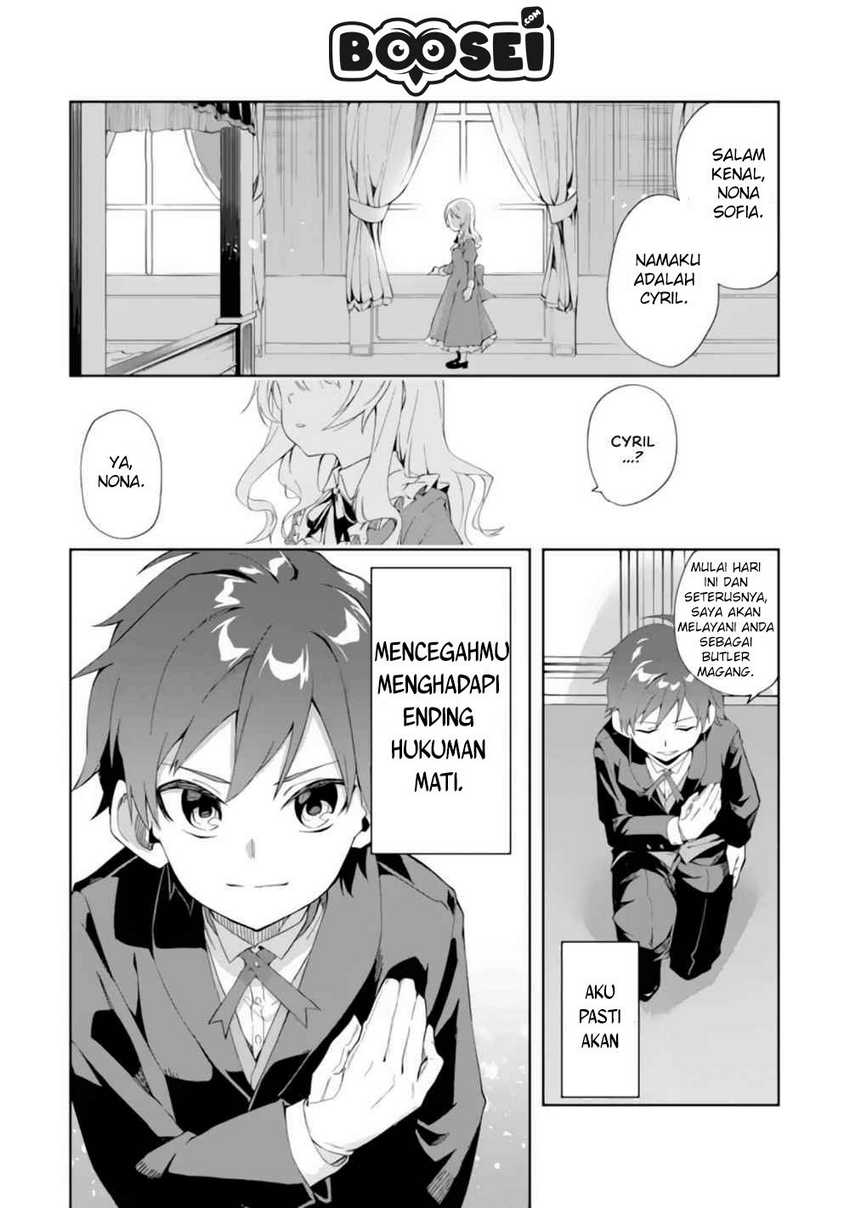 Akuyaku Reijou no Shitsuji-sama: Hametsu Flag wa Ore ga Tsubusasete itadakimasu Chapter 1.1 Image 0
