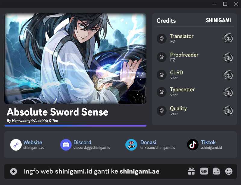 Absolute Sword Sense Chapter 50 Fix Image 0