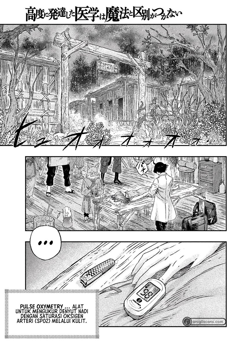 Koudou ni Hattatsu Shita Igaku wa Mahou to Kubetsu ga Tsukanai Chapter 02 Image 8
