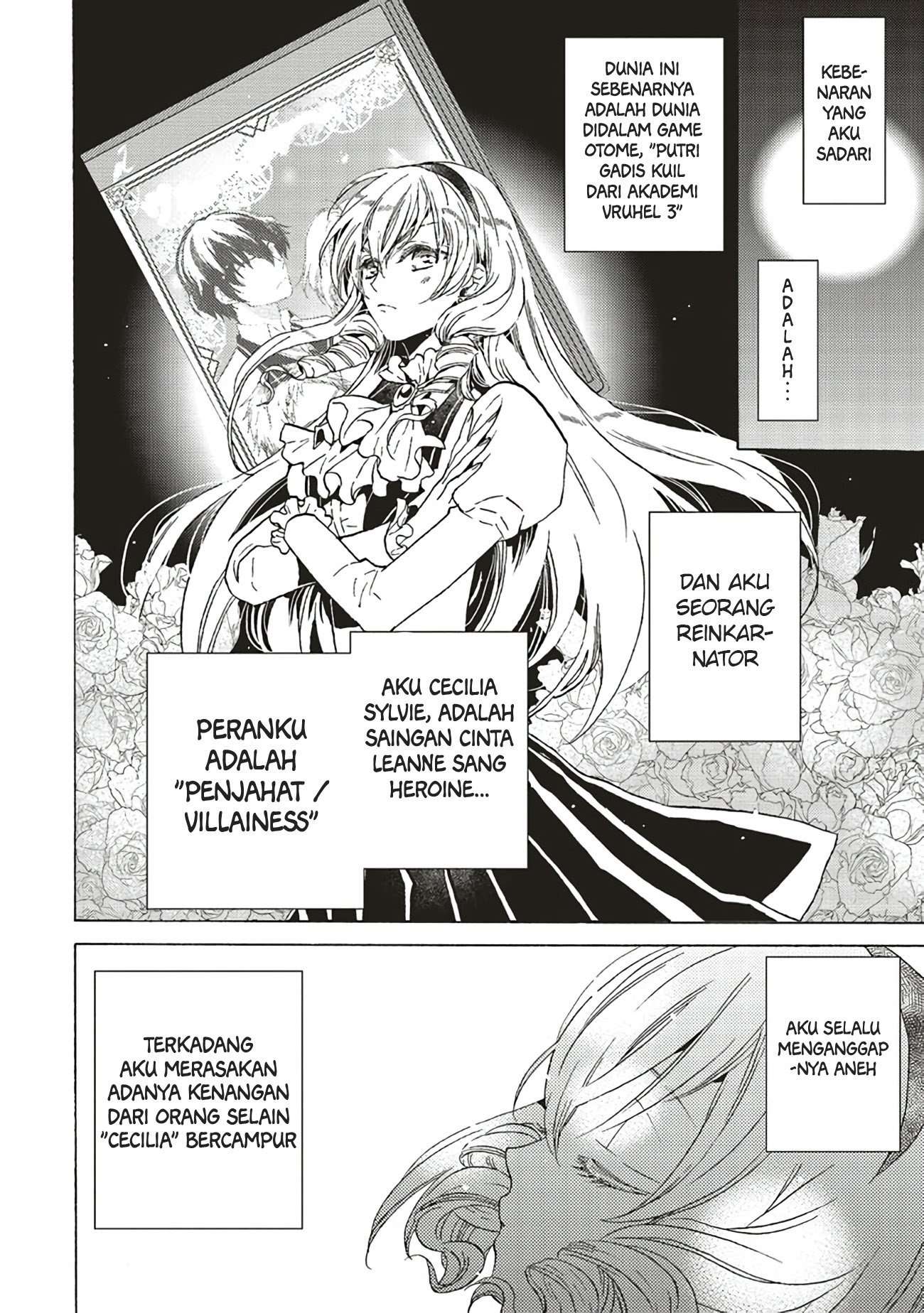 The Villainess, Cecilia Sylvie, Doesn’t Want to Die so She Decided to Crossdress Chapter 01.1 Image 4