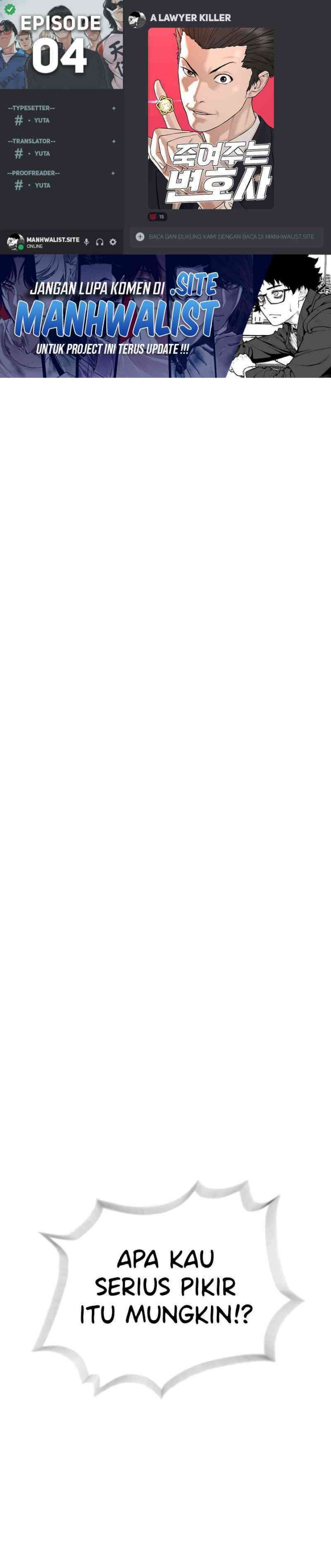 A Lawyer Killler (Killer Lawyer) Chapter 04 Image 0