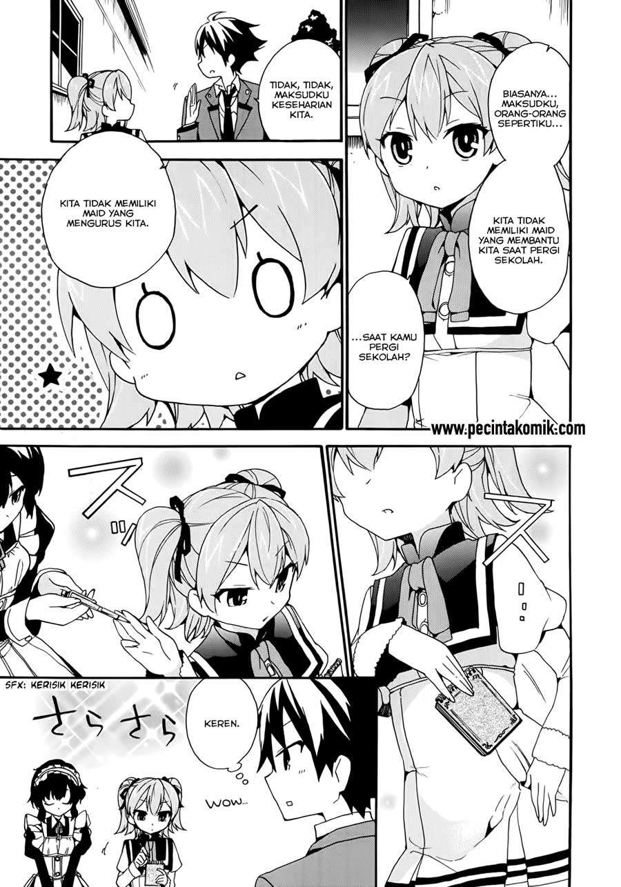 Ore ga Ojousama Gakkou ni “Shomin Sample” Toshite Rachirareta Ken Chapter 03 Image 9