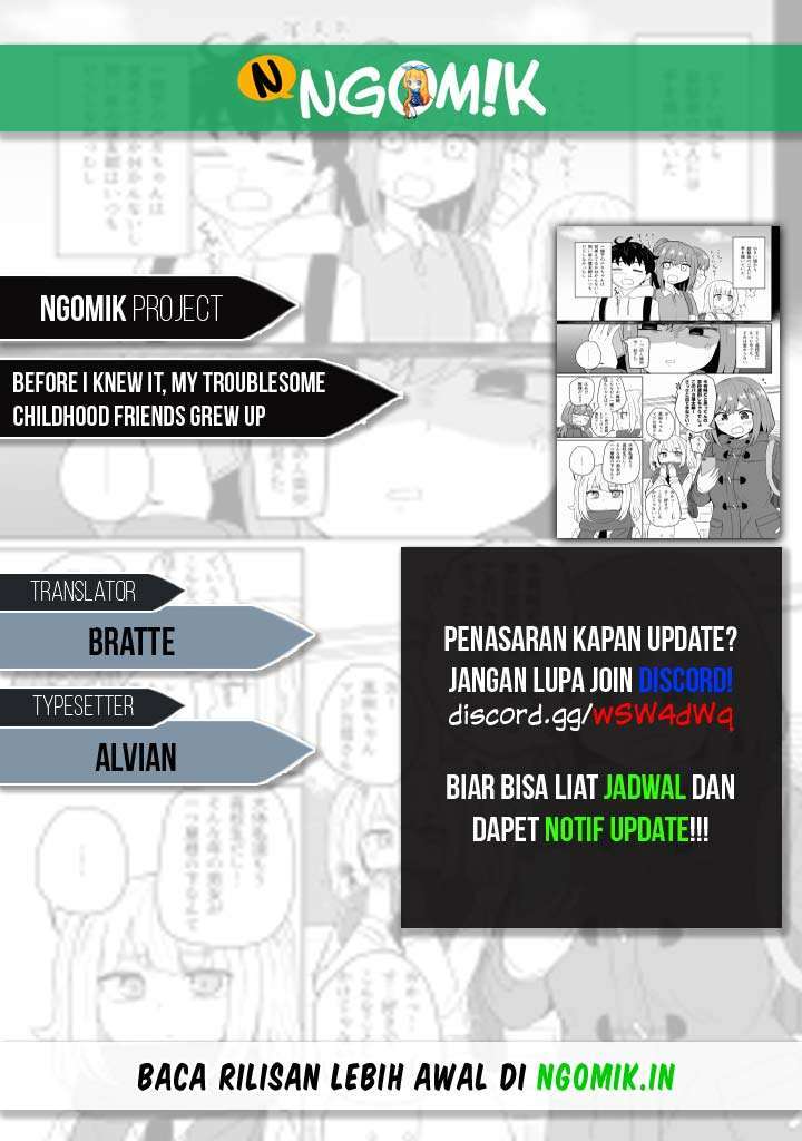 Before I Knew It, My Troublesome Childhood Friends Grew Up Chapter 01 Image 0