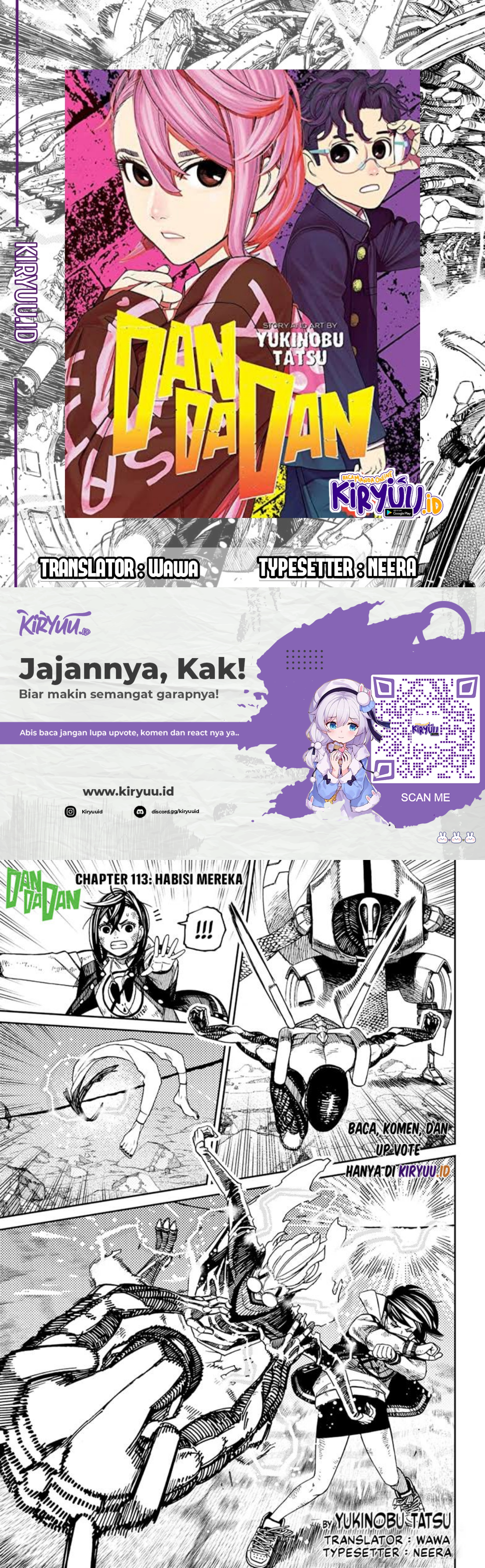 DANDADAN Chapter 113 Image 0