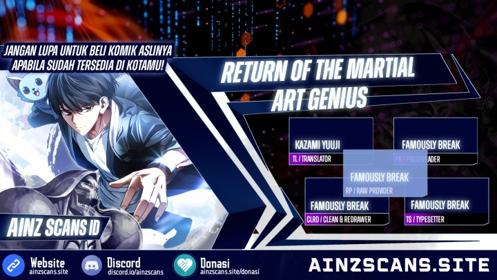 Return Of The Martial Arts Genius Chapter 06 Image 0