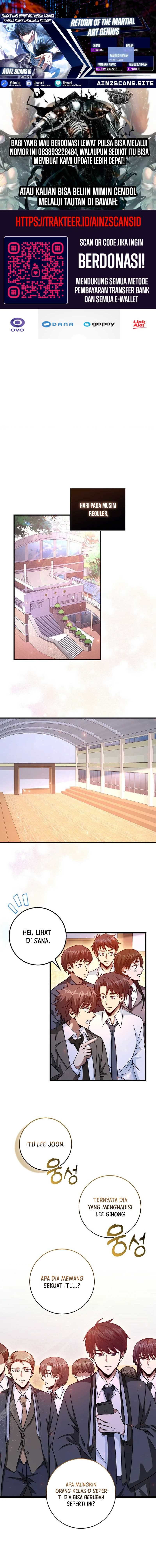 Return Of The Martial Arts Genius Chapter 10 Image 0