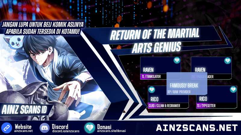 Return Of The Martial Arts Genius Chapter 33 Image 0