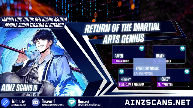 Return Of The Martial Arts Genius Chapter 36 Image 0