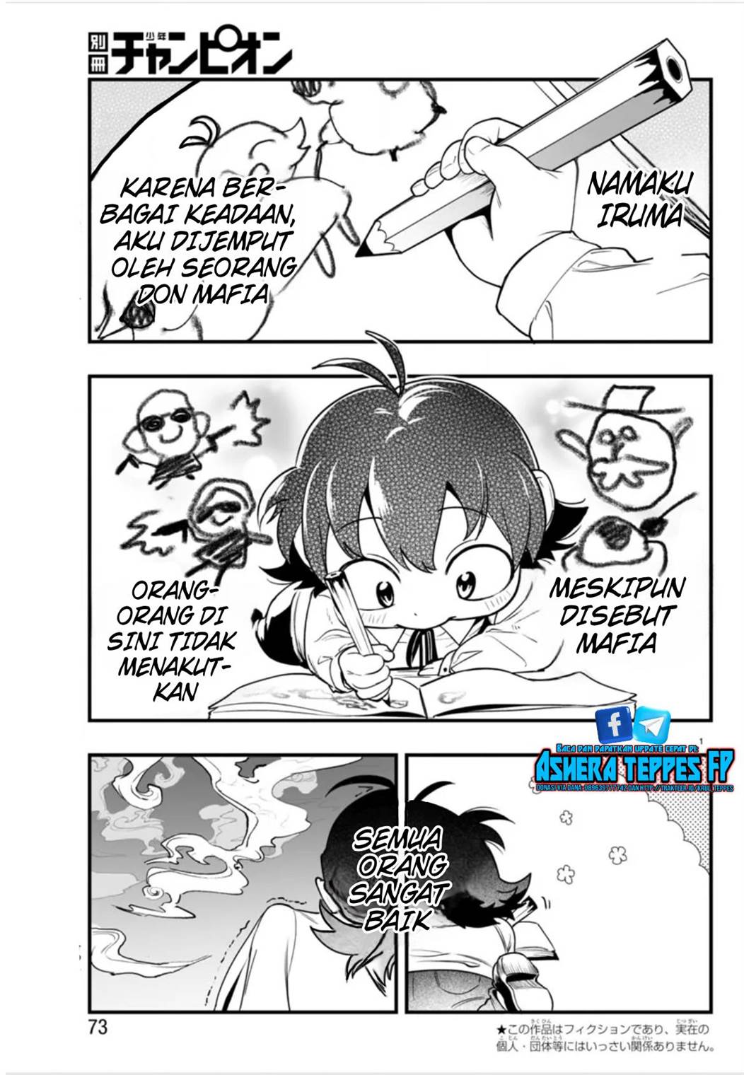 Mairimashita! Iruma-kun if – Episode of Mafia Chapter 02 Image 3