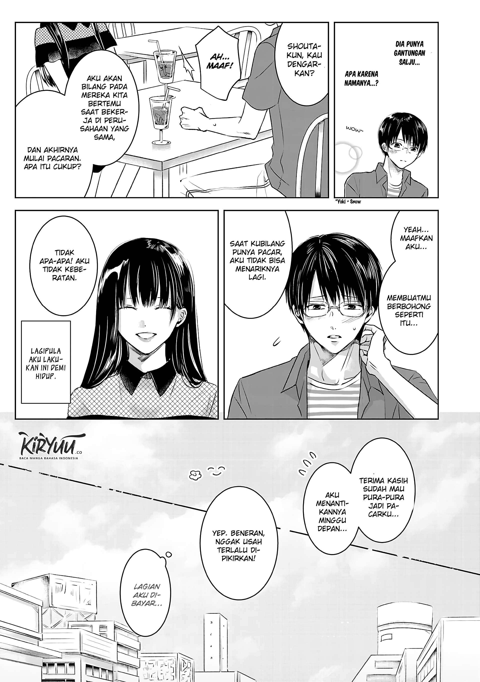 Asu, Watashi wa Dareka no Kanojo Chapter 01 Image 14