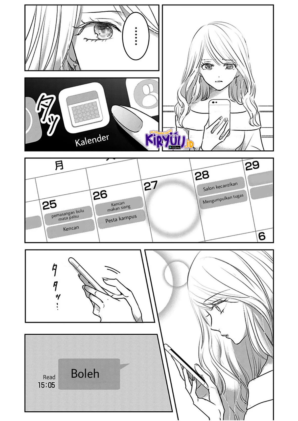 Asu, Watashi wa Dareka no Kanojo Chapter 07 Image 3