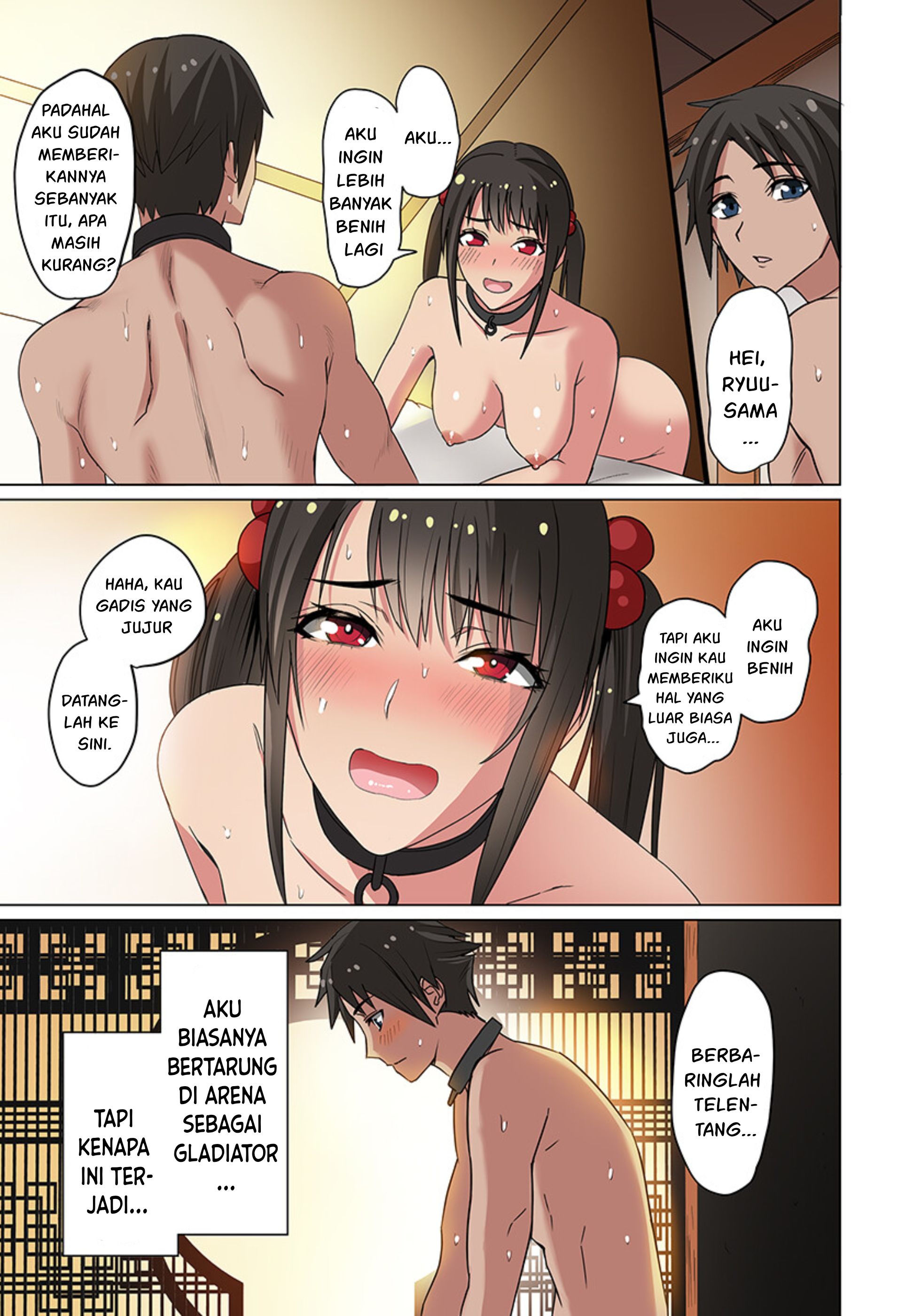 Dorei Senshi no Isekai Taneuma Seikatsu ~Mahou mo Bujutsu mo Saikyou Dashi Harem made!?~ Chapter 1 Image 3