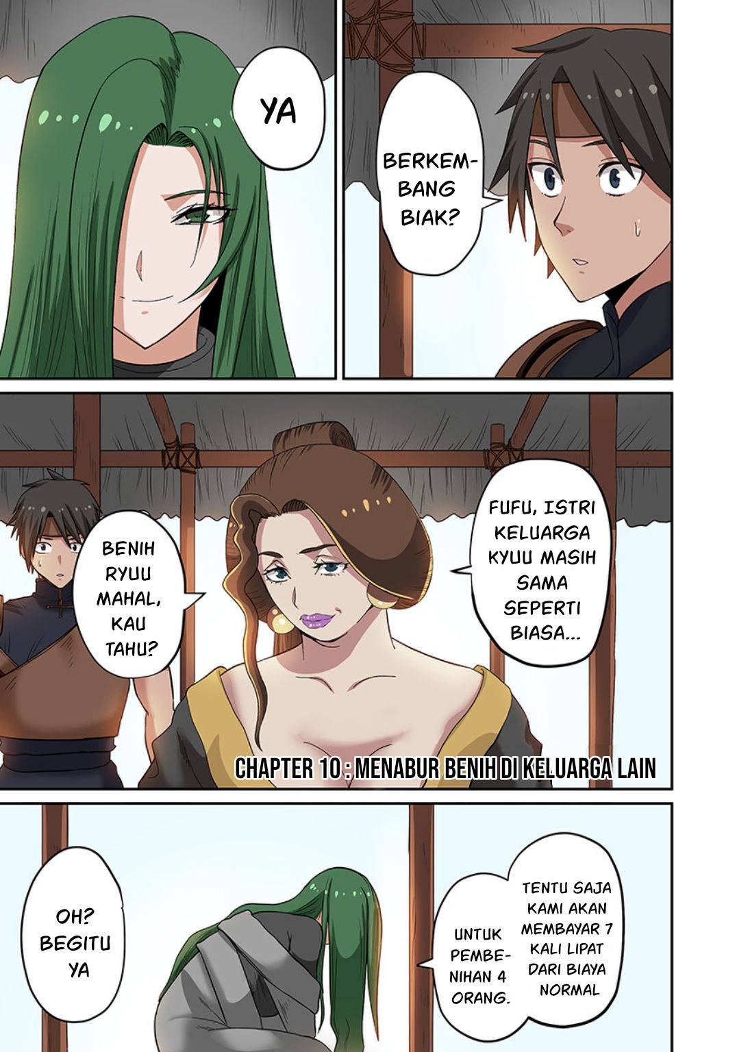 Dorei Senshi no Isekai Taneuma Seikatsu ~Mahou mo Bujutsu mo Saikyou Dashi Harem made!?~ Chapter 10 Image 1