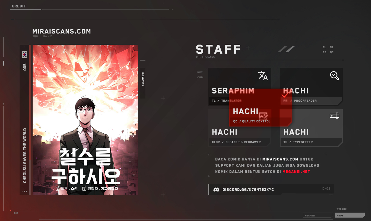 Cheolsu Saves the World Chapter 05 Image 0