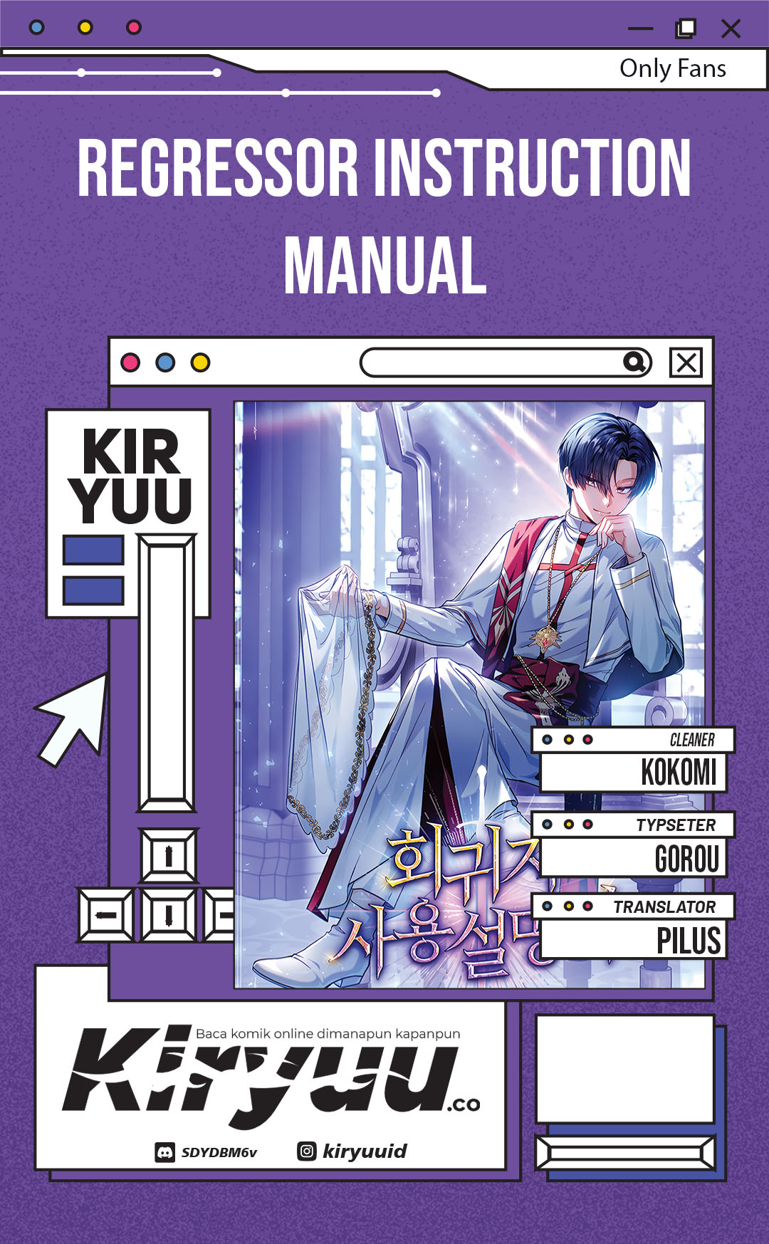 Regressor Instruction Manual Chapter 138 - Mentok Image 0