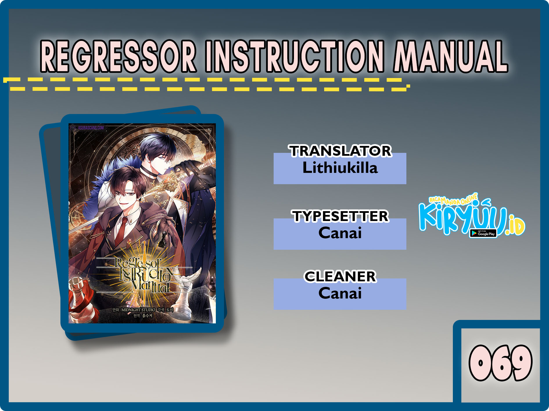 Regressor Instruction Manual Chapter 69 Fix Image 0