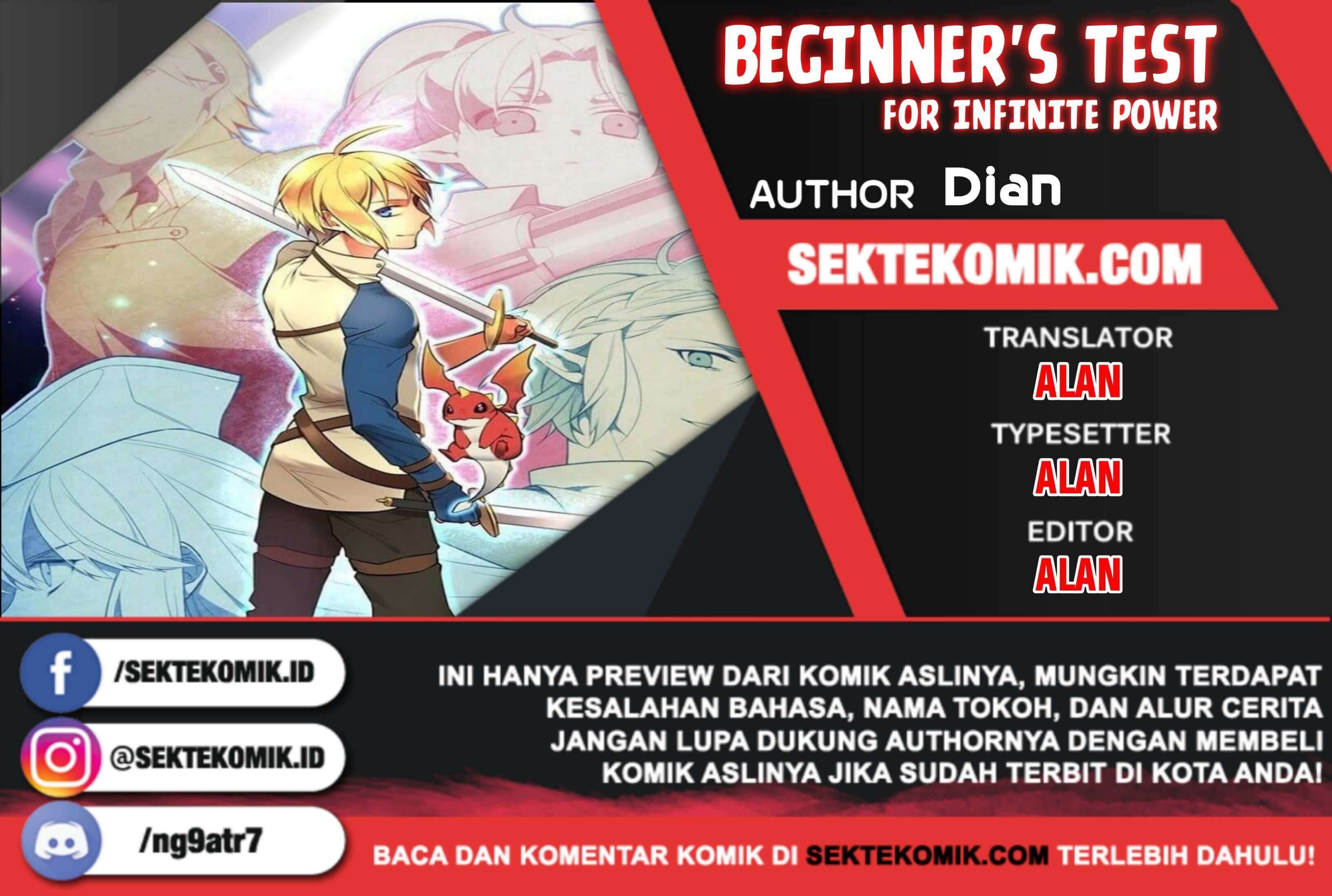 Beginner’s Test For Infinite Power Chapter 19 Image 0
