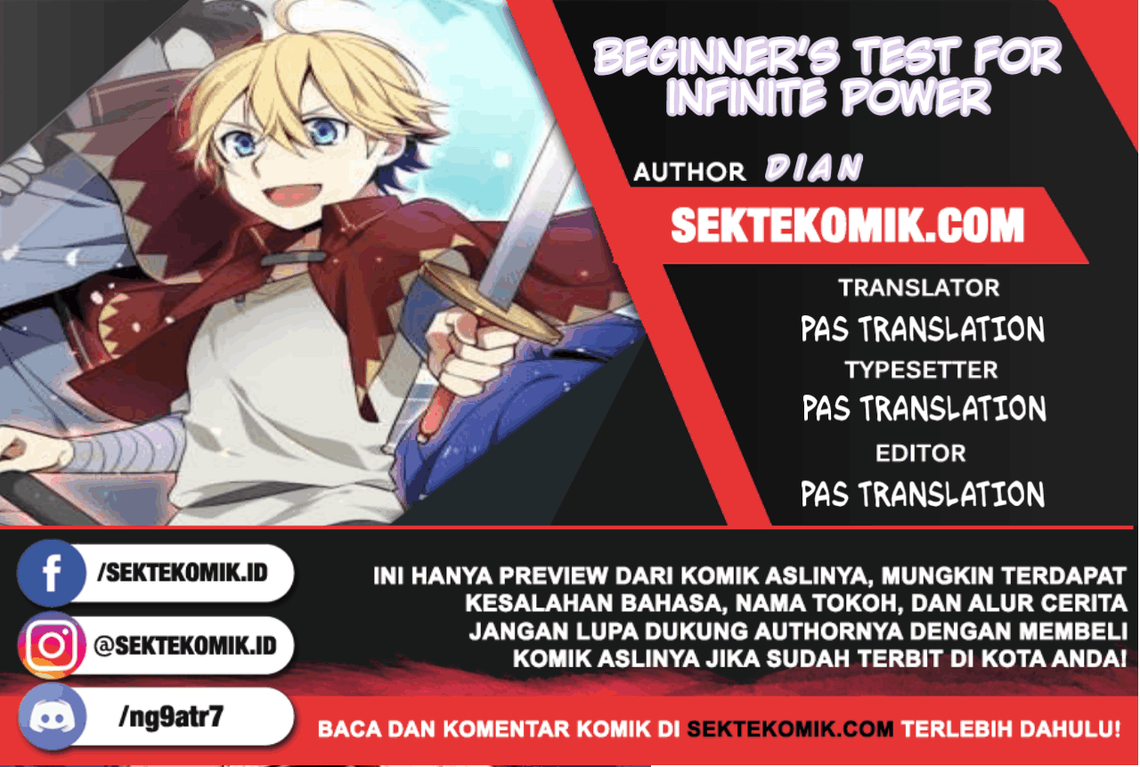 Beginner’s Test For Infinite Power Chapter 30 Image 0