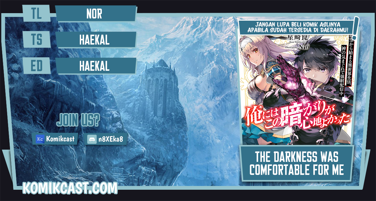The Darkness was Comfortable for Me Chapter 01.2 Image 0