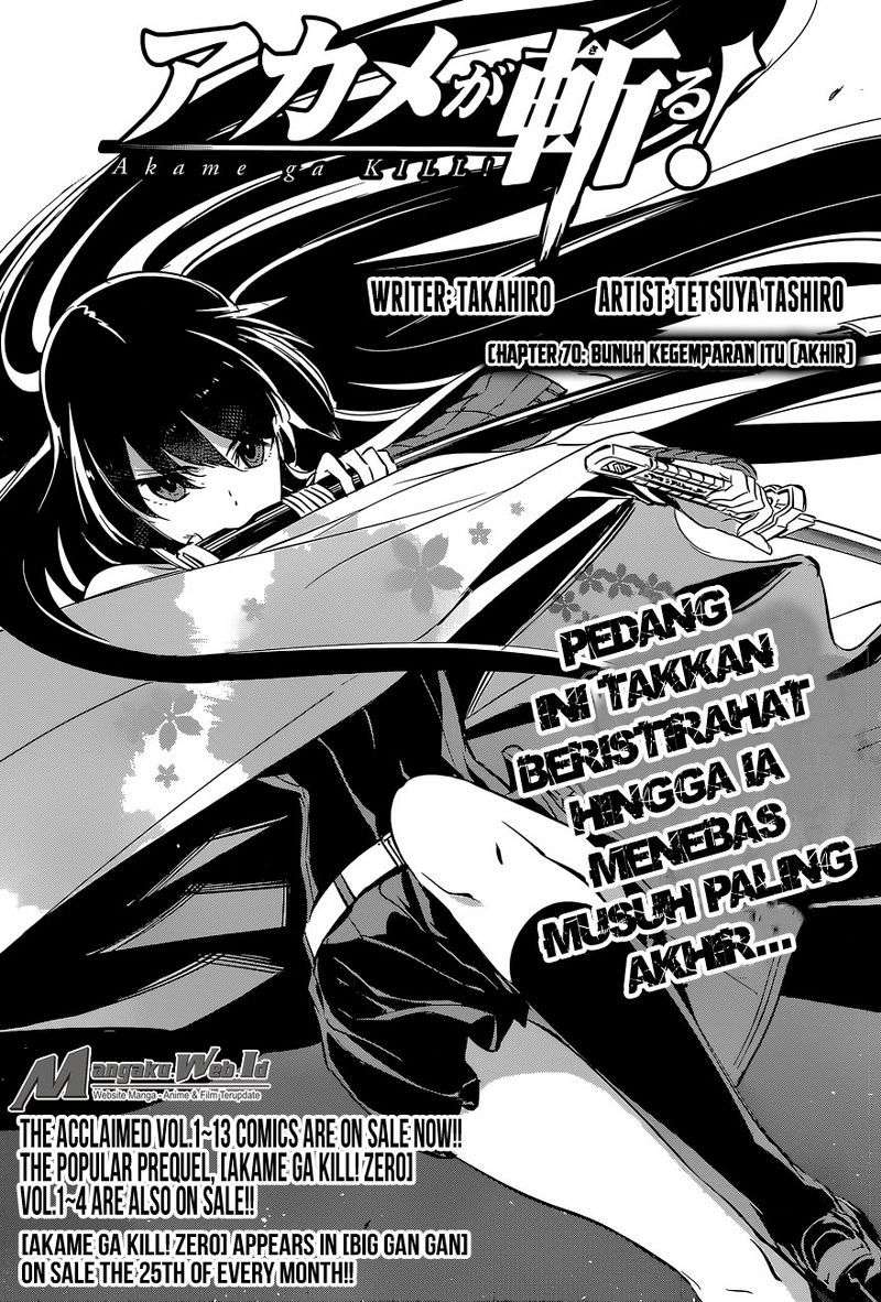 Akame ga Kill! Chapter 70 Image 3