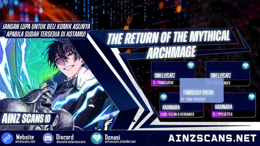 The Return of the Mythical Archmage Chapter 20 Image 1
