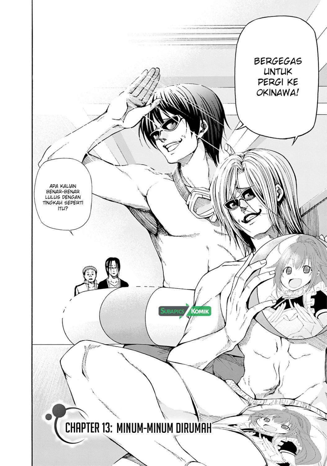 Grand Blue Chapter 13 Image 5