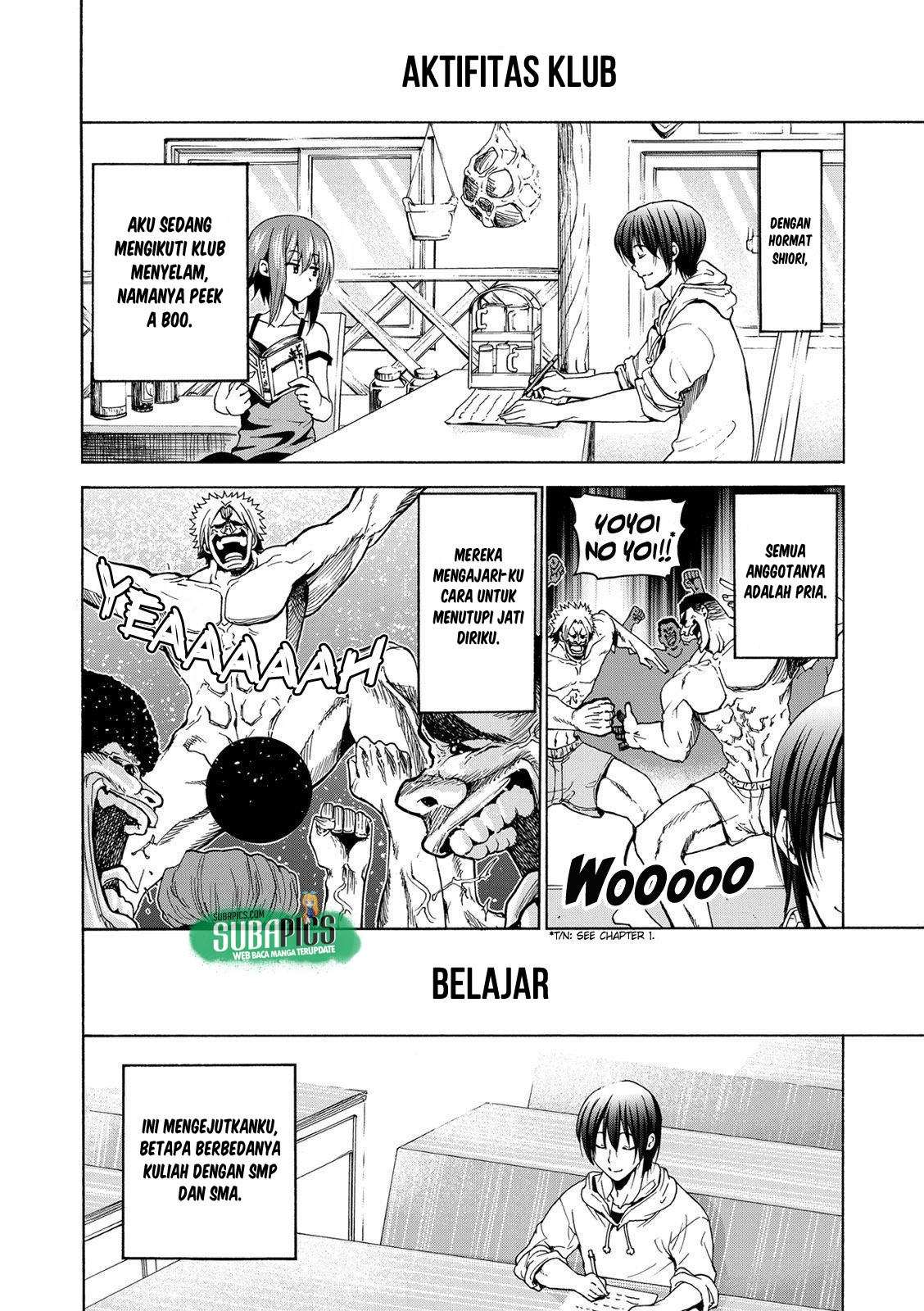 Grand Blue Chapter 25.5 Image 8