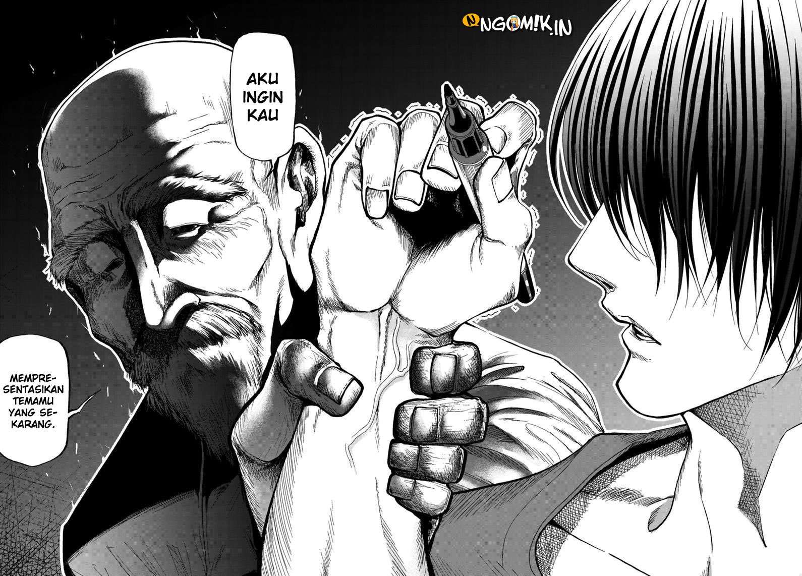 Grand Blue Chapter 36.5 Image 20