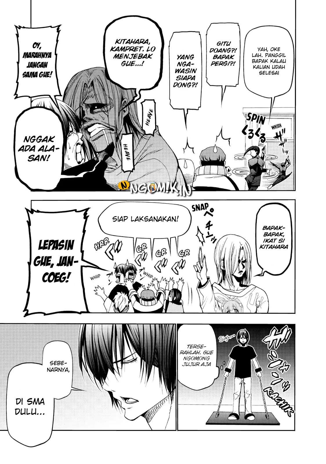 Grand Blue Chapter 48.5 Image 17