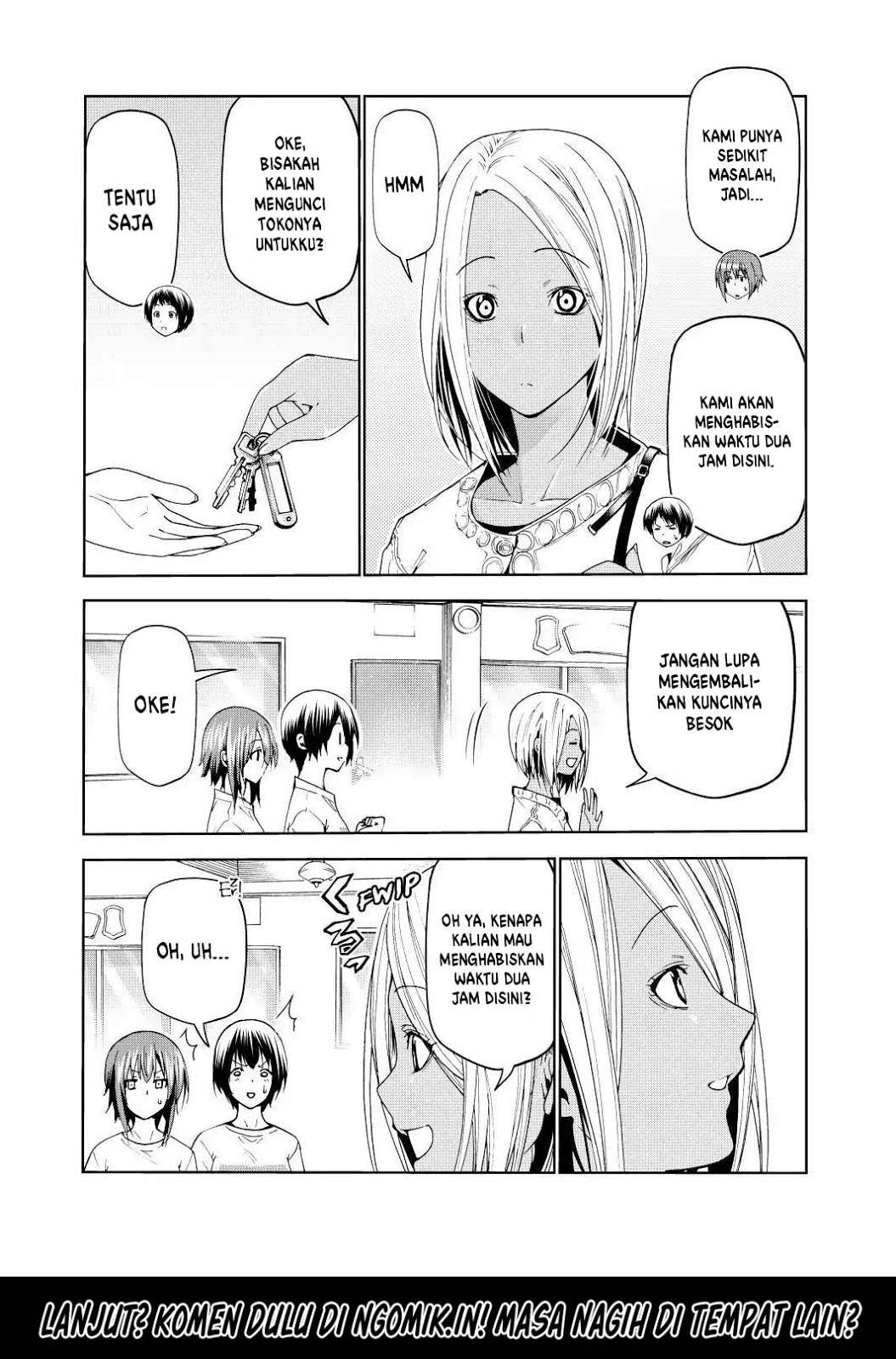 Grand Blue Chapter 55 Image 25