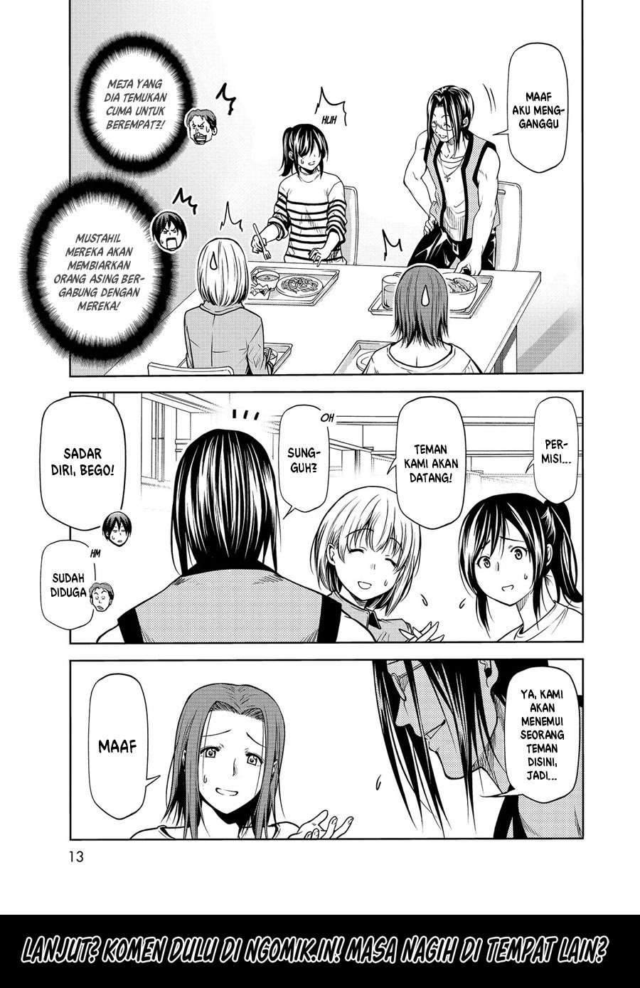 Grand Blue Chapter 62.5 Image 9