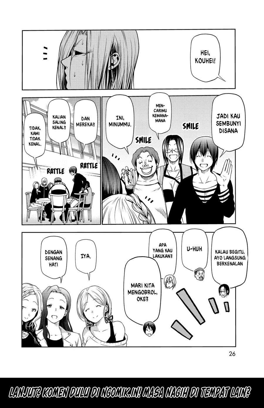 Grand Blue Chapter 62.5 Image 22