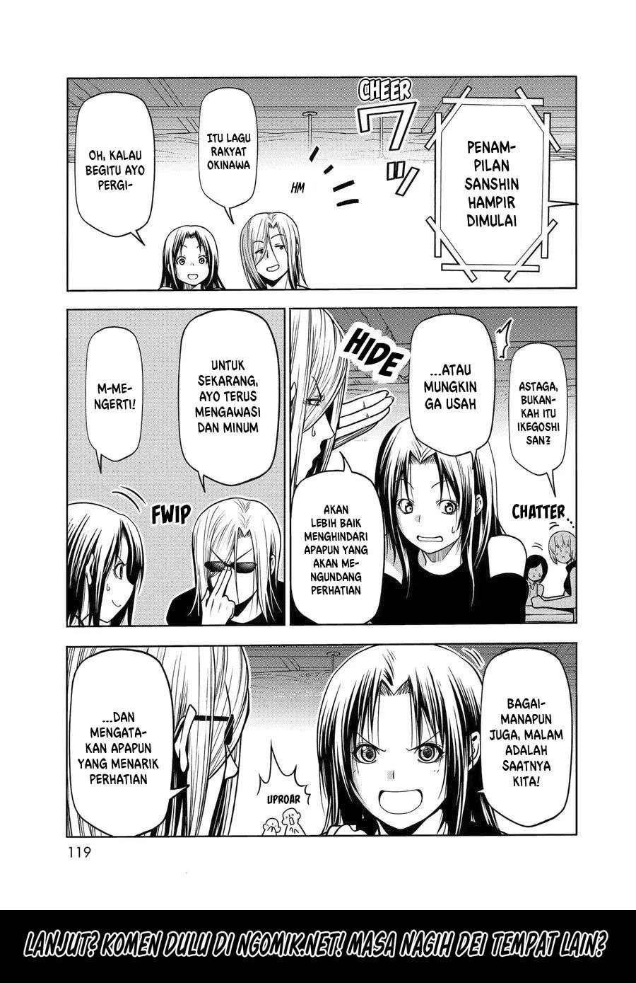 Grand Blue Chapter 64.2 Image 8