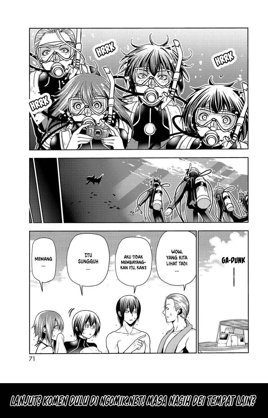 Grand Blue Chapter 68.2 Image 4
