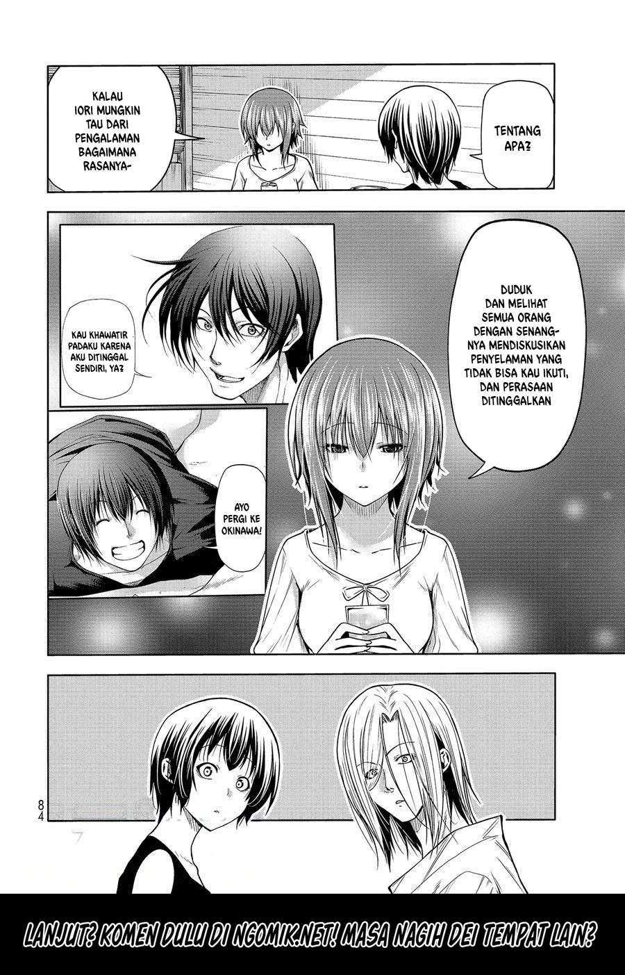 Grand Blue Chapter 68.2 Image 17