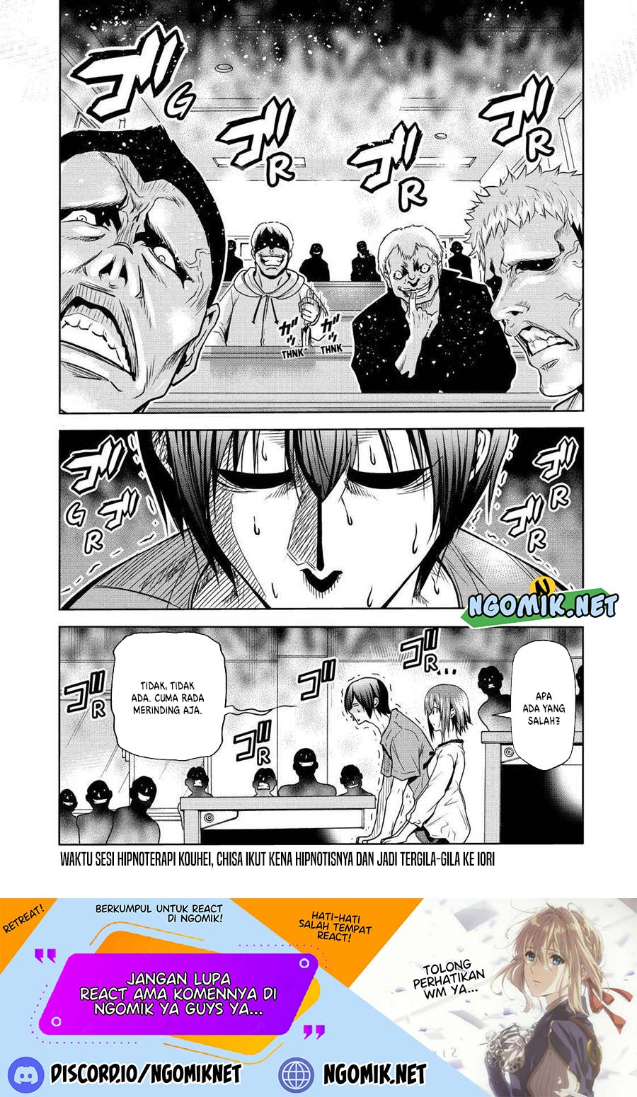 Grand Blue Chapter 74.1 Image 1