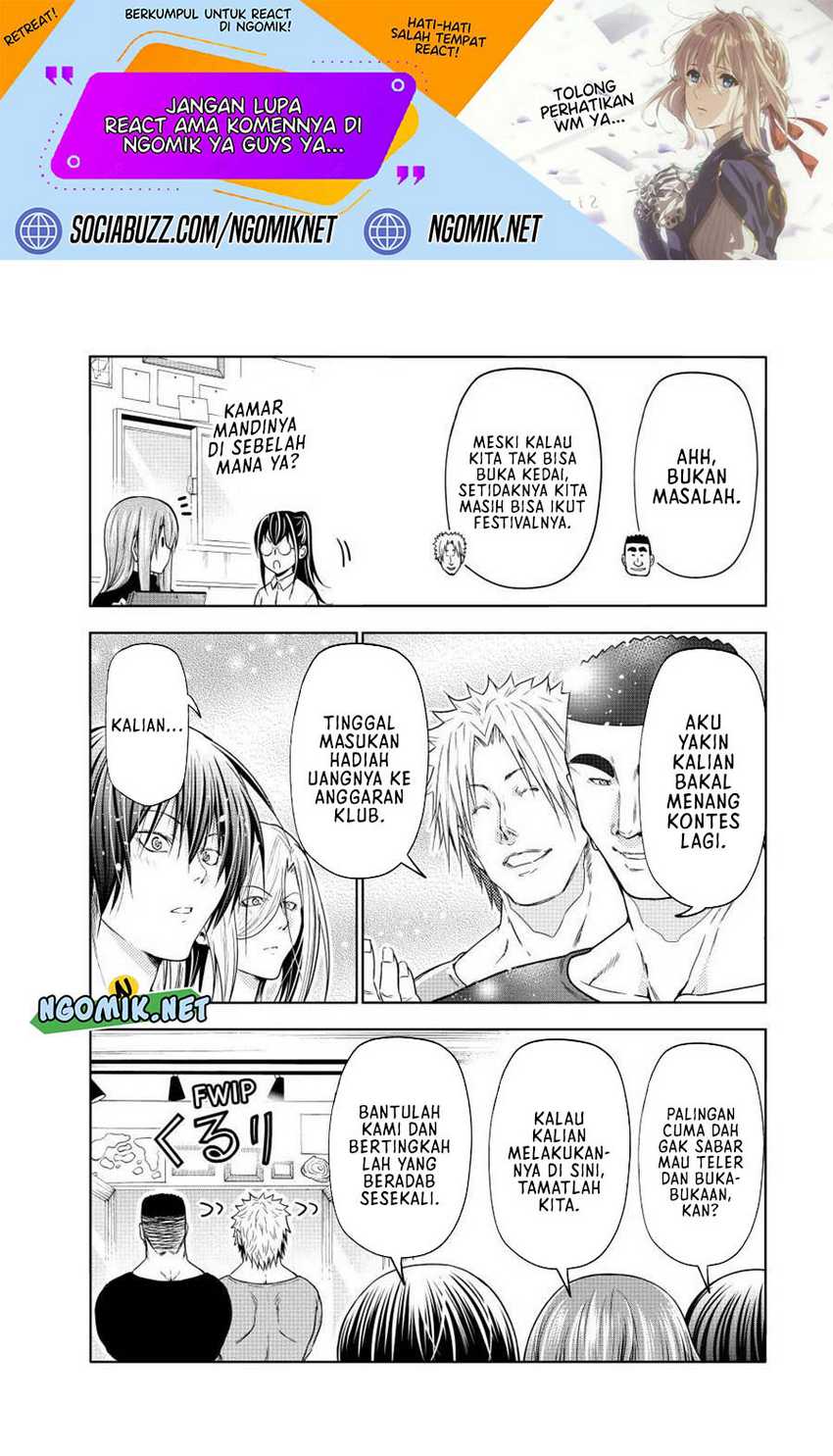 Grand Blue Chapter 91.2 Image 1
