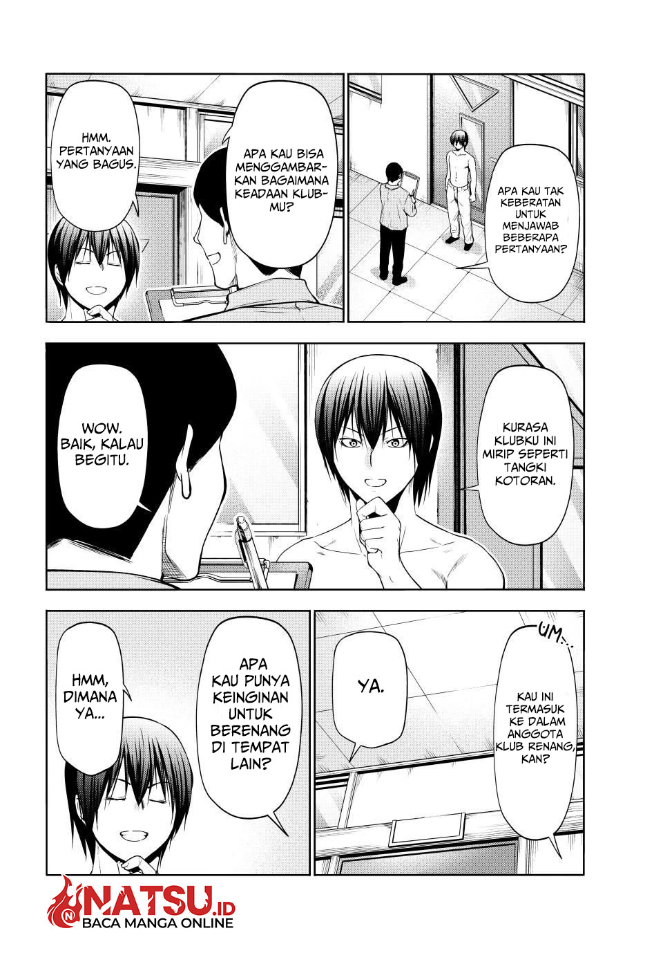 Grand Blue Chapter 95 Image 22