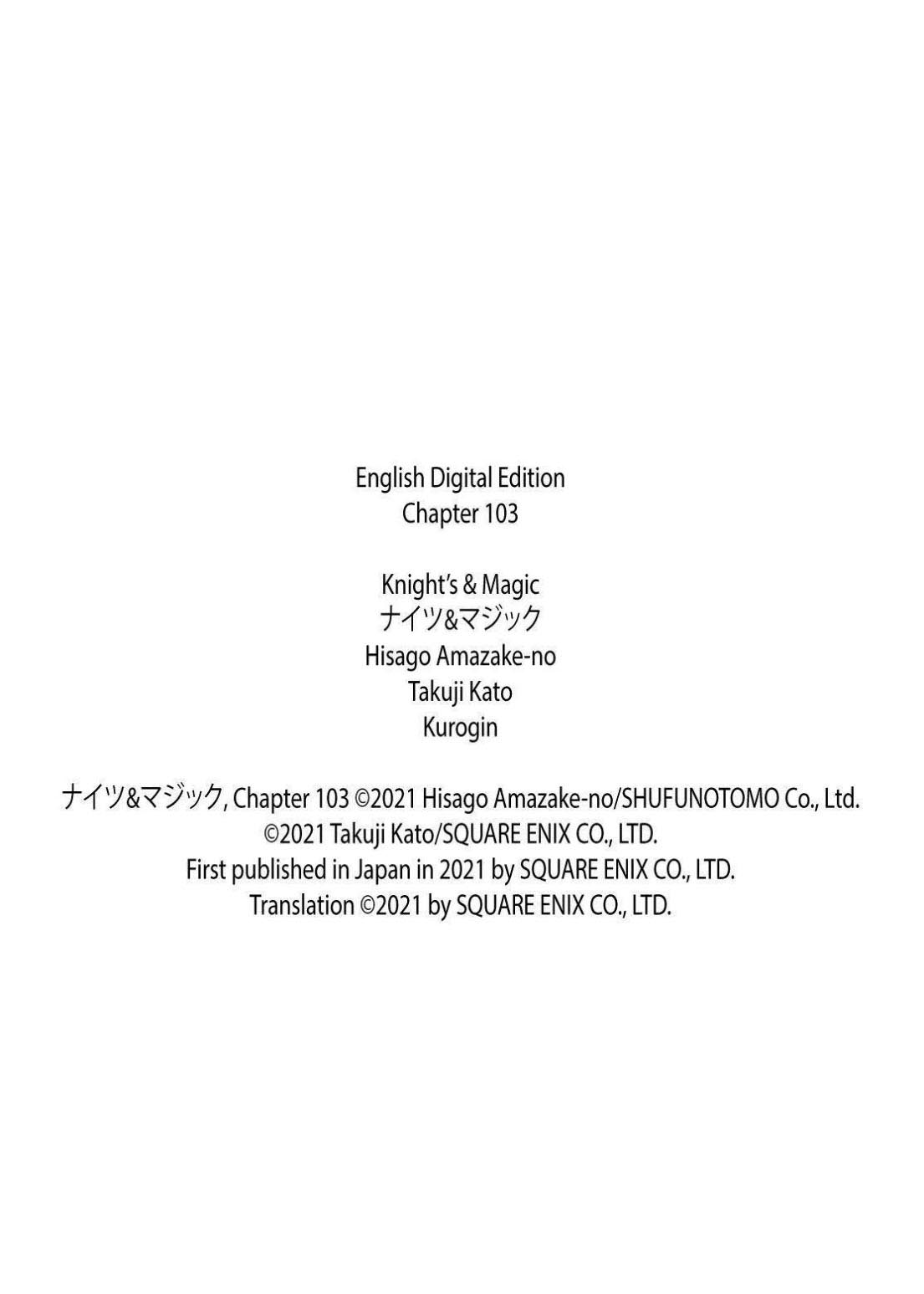 Knights & Magic Chapter 103 Image 21