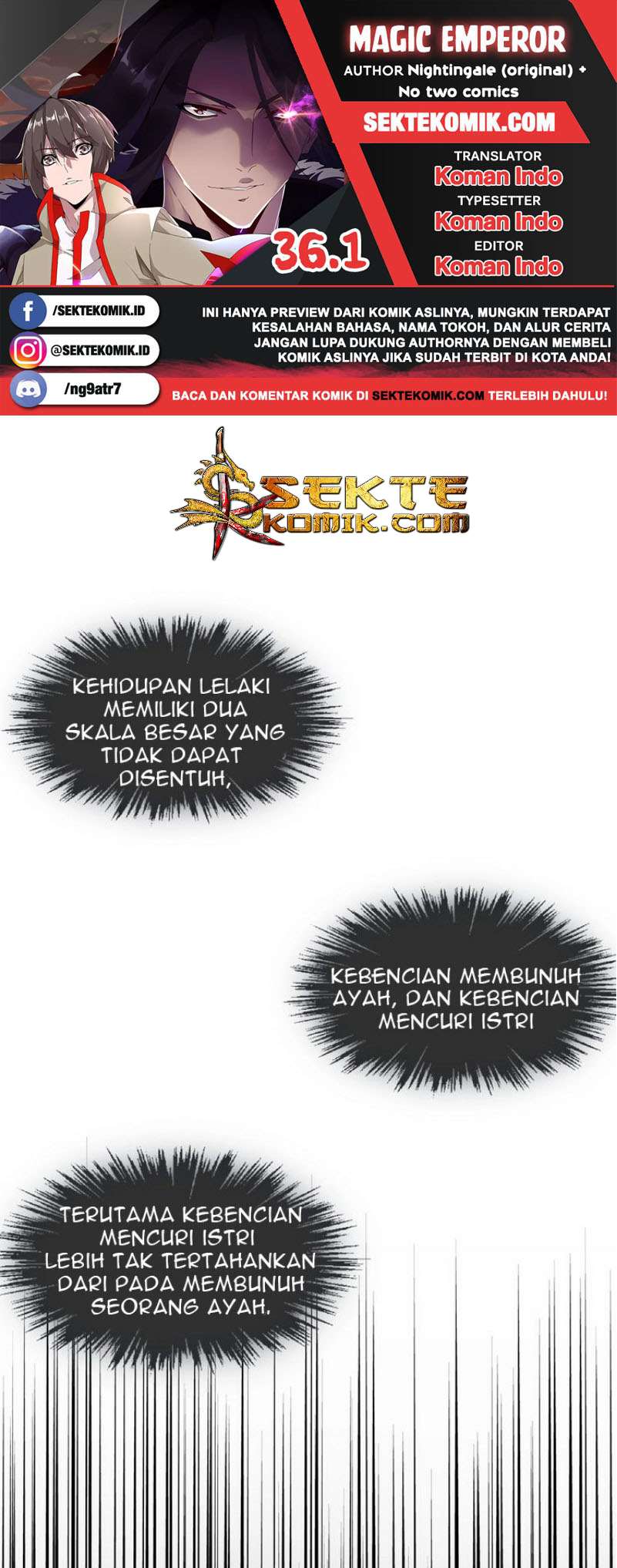 Magic Emperor Chapter 36 Image 0