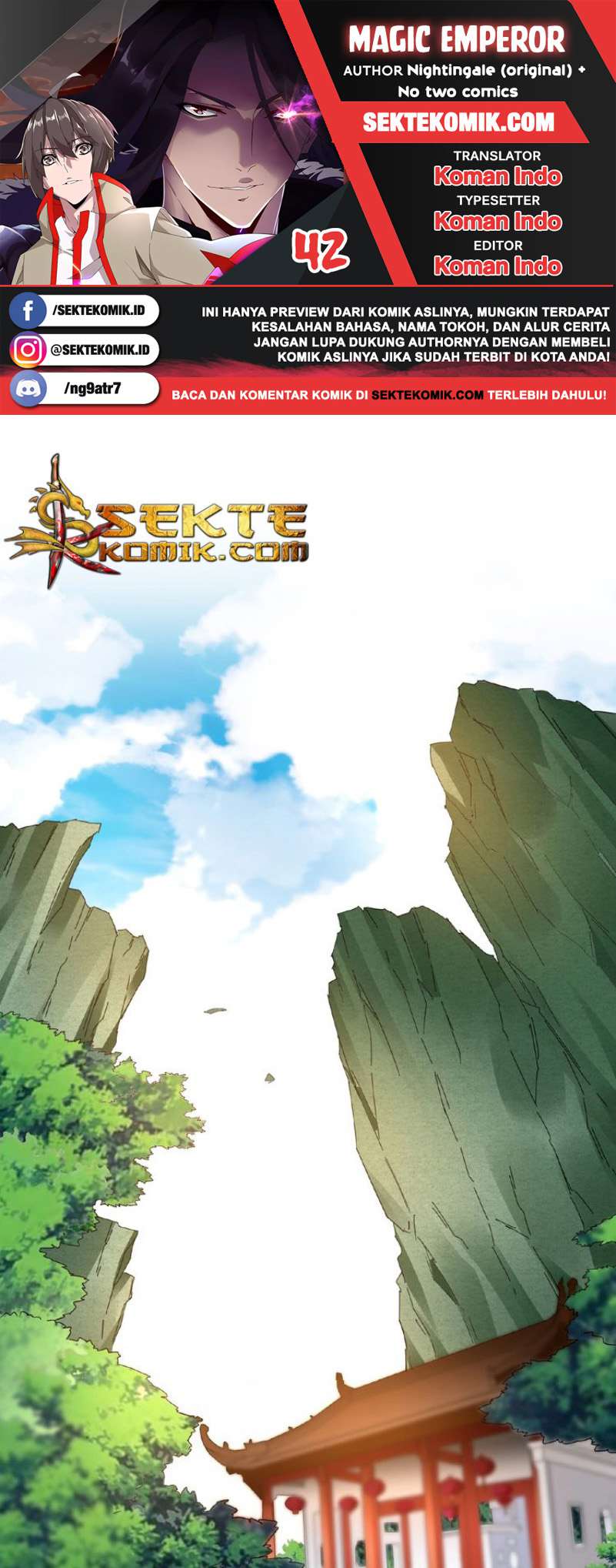 Magic Emperor Chapter 42 Image 0