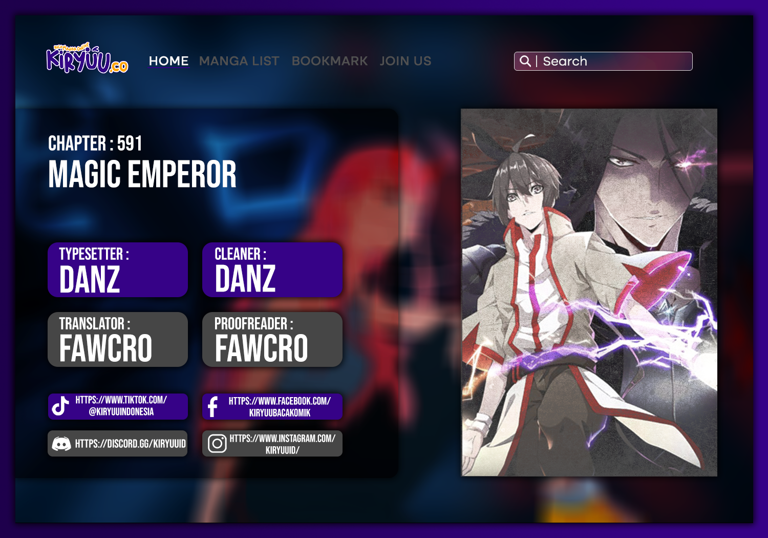 Magic Emperor Chapter 591 Image 0