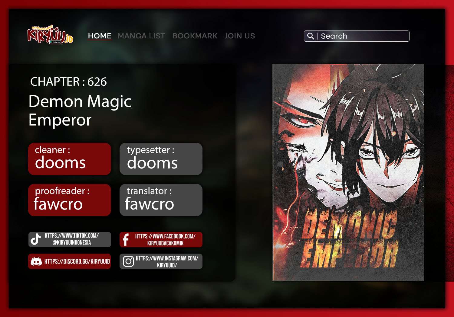 Magic Emperor Chapter 626 Image 0