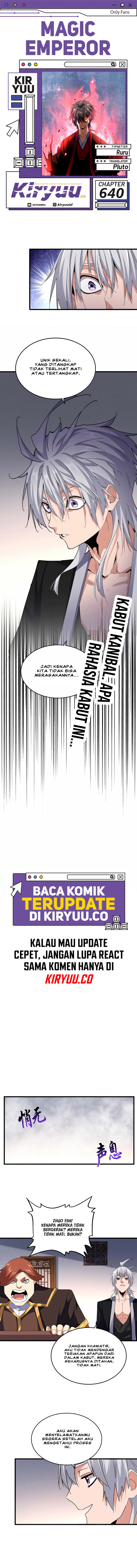 Magic Emperor Chapter 640 Image 0