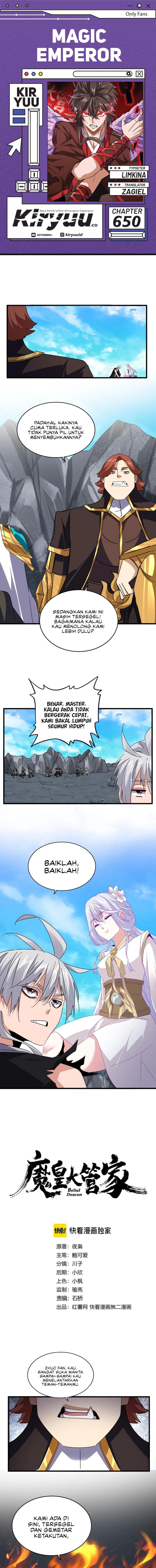 Magic Emperor Chapter 650 Image 0