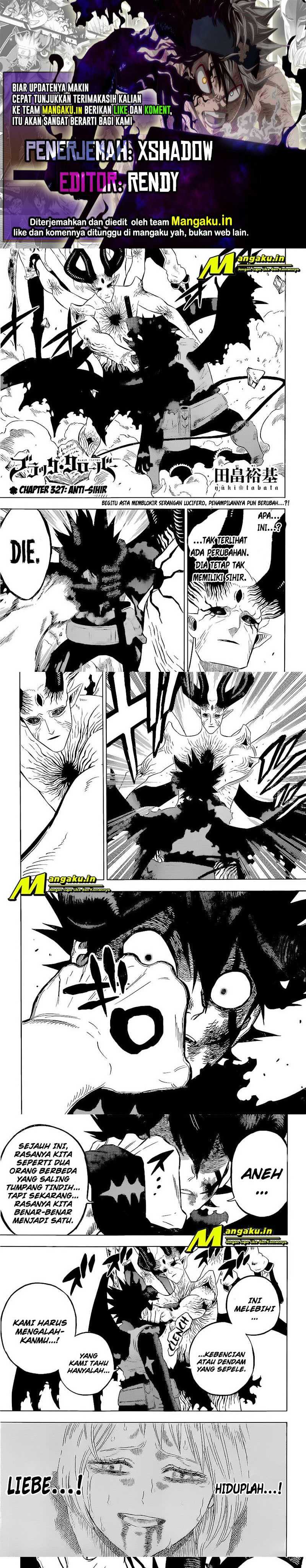 Black Clover Chapter 327 LQ Image 0
