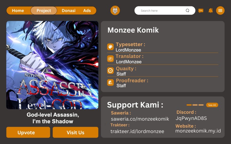 God-level Assassin, I’m the Shadow Chapter 09 Image 1