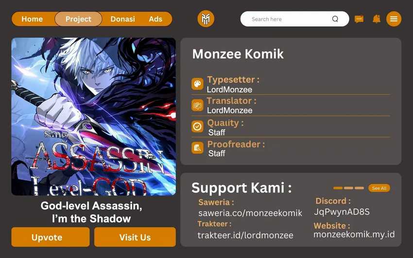 God-level Assassin, I’m the Shadow Chapter 23 Image 0